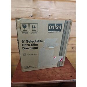 Sunco 6" 14 Watts 850 Lumens Selectable Ultra-Slim Recessed Downlight 24 Pieces